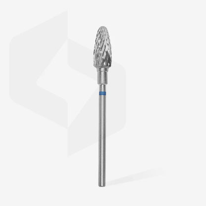 Punta Carbide Conica, blu, diametro 5 mm - lunghezza punta 13 mm